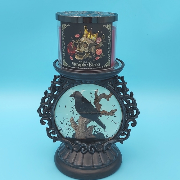 Bath And Body Works Raven Candle Holder